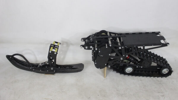 Гусенциа на питбайк_гусеничный комплект для питбайка_сноубайк комплект на мотоцикл_snowbike kit_1