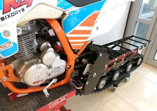 Гусеничный комплект для питбайка 250 куб.см._сноубайк_snowbike_3