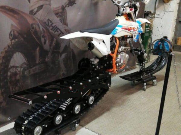 Гусеничный комплект для питбайка 250 куб.см._сноубайк_snowbike_6
