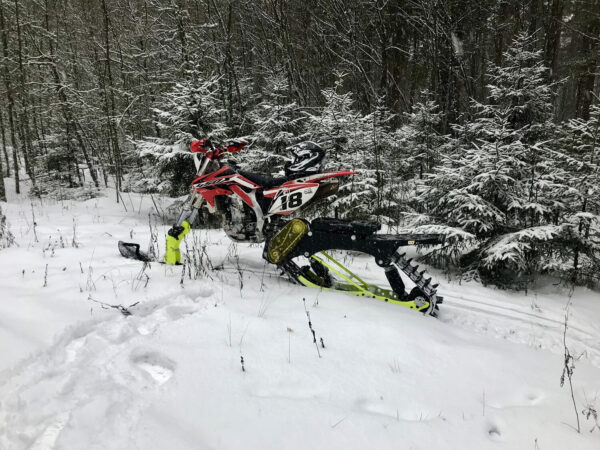 Гусеница для мотоцикла_Имперслед_Impersled snowbike_7