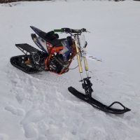 Гусеница для мотоцикла_гусеничный комплект на 250 куб_отзыв monotrack 22-22_отзыв по гусенице для мотоцикла_обзор гусеничного комплекта_отзыв по сноубайку_1