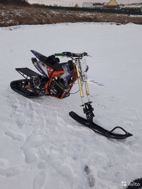 Гусеница для мотоцикла_гусеничный комплект на 250 куб_отзыв monotrack 22-22_отзыв по гусенице для мотоцикла_обзор гусеничного комплекта_отзыв по сноубайку_1