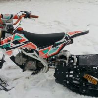 Гусеница для мотоцикла_гусеничный комплект на 250 куб_отзыв monotrack 22-22_отзыв по гусенице для мотоцикла_обзор гусеничного комплекта_отзыв по сноубайку_13