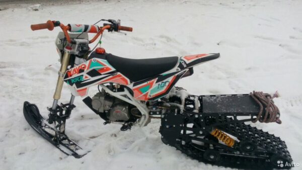 Гусеница для мотоцикла_гусеничный комплект на 250 куб_отзыв monotrack 22-22_отзыв по гусенице для мотоцикла_обзор гусеничного комплекта_отзыв по сноубайку_13