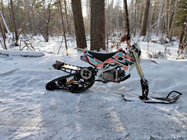 Гусеница для мотоцикла_гусеничный комплект на 250 куб_отзыв monotrack 22-22_отзыв по гусенице для мотоцикла_обзор гусеничного комплекта_отзыв по сноубайку_14