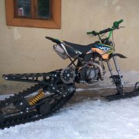 Гусеница для мотоцикла_гусеничный комплект на 250 куб_отзыв monotrack 22-22_отзыв по гусенице для мотоцикла_обзор гусеничного комплекта_отзыв по сноубайку_2