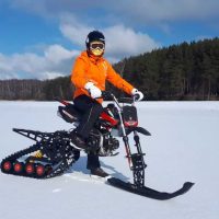 Гусеница для мотоцикла_гусеничный комплект на 250 куб_отзыв monotrack 22-22_отзыв по гусенице для мотоцикла_обзор гусеничного комплекта_отзыв по сноубайку_4