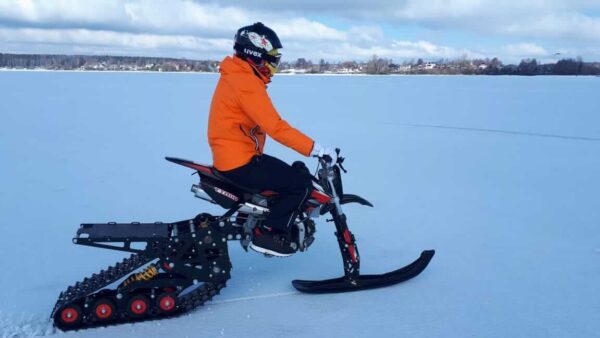 Гусеница для мотоцикла_гусеничный комплект на 250 куб_отзыв monotrack 22-22_отзыв по гусенице для мотоцикла_обзор гусеничного комплекта_отзыв по сноубайку_5