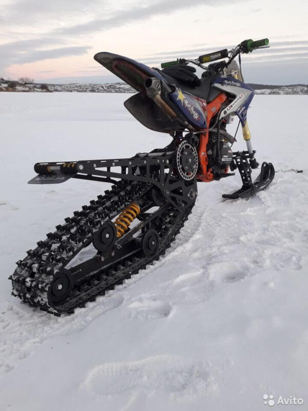 Гусеница для мотоцикла_гусеничный комплект на 250 куб_отзыв monotrack 22-22_отзыв по гусенице для мотоцикла_обзор гусеничного комплекта_отзыв по сноубайку_8