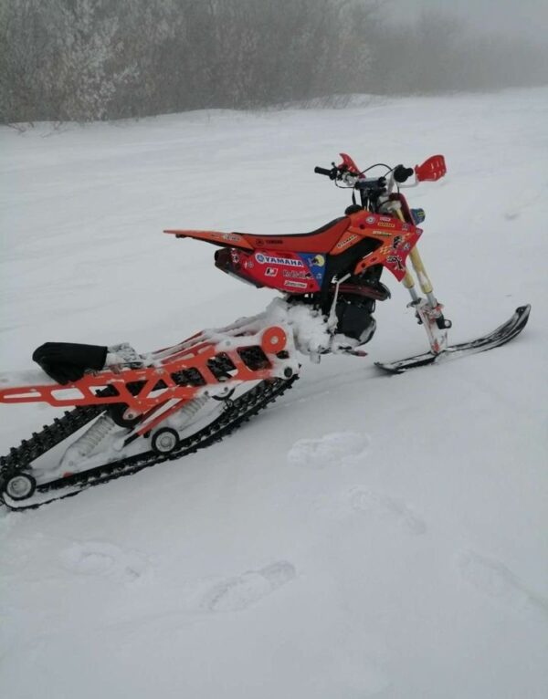 Гусеница для мотоцикла_гусеничный комплект на 250 куб_отзыв monotrack 22-28_отзыв по гусенице для мотоцикла_обзор гусеничного комплекта_отзыв по сноубайку_18