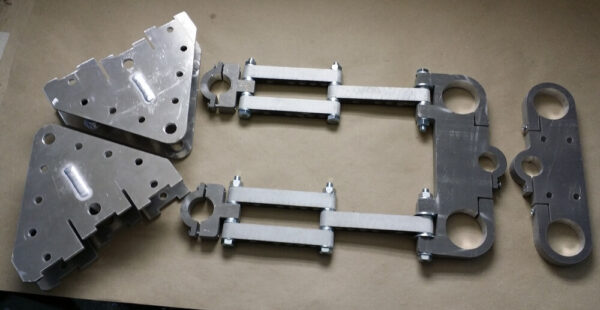 Двух лыжный модуль на мотоцикл питбайк_питбайк с двумя лыжами_лыжи для мотоцикла_лыжи на питбайк_3