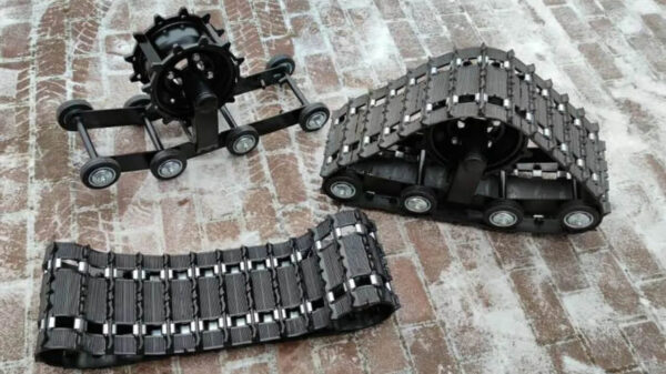 Гусеничный комплект для трицикла_гусеница для citycoco_гусеничный модуль для электро трицикла_4