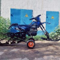 Подкат сноубайка _ подскат снегохода _10