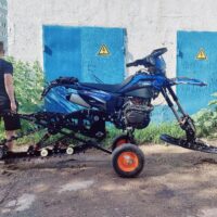 Подкат сноубайка _ подскат снегохода _12