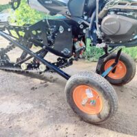 Подкат сноубайка _ подскат снегохода _6