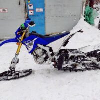 Гусеничный комплект для мотоцикла снегоходный комплект эндуро гусянка на мотик Monotrack 65 _ 1
