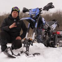 Гусеничный комплект для мотоцикла снегоходный комплект эндуро гусянка на питбайк _ 19