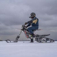 Monotrack 22 гусеничный комплект для питбайка снегоходный комплект эндуро _4