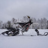 Monotrack 22 гусеничный комплект для питбайка снегоходный комплект эндуро _5