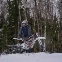 Monotrack 22 гусеничный комплект для питбайка снегоходный комплект эндуро _6