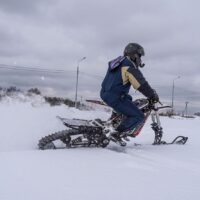 Monotrack 22 гусеничный комплект для питбайка снегоходный комплект эндуро _9