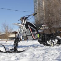 Monotrack Ultra 35 гусеничный комплект для мотоцикла снегоходный комплект эндуро гусеница на питбайк _7