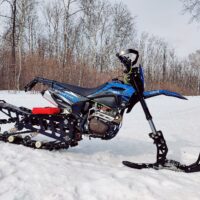 Monotrack Ultra 45 гусеничный комплект для мотоцикла эндуро _ снегоходный комплект зимний для мотоцикла _ 10