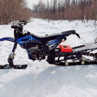 Monotrack Ultra 45 гусеничный комплект для мотоцикла эндуро _ снегоходный комплект зимний для мотоцикла _ 12