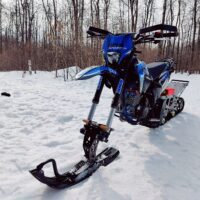 Monotrack Ultra 45 гусеничный комплект для мотоцикла эндуро _ снегоходный комплект зимний для мотоцикла _ 5