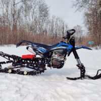 Monotrack Ultra 45 гусеничный комплект для мотоцикла эндуро _ снегоходный комплект зимний для мотоцикла _ 7