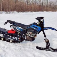 Monotrack Ultra 45 гусеничный комплект для мотоцикла эндуро _ снегоходный комплект зимний для мотоцикла _ 8