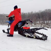 Monotrack Ultra 45 гусеничный комплект для мотоцикла эндуро _ снегоходный комплект зимний для мотоцикла _ 9